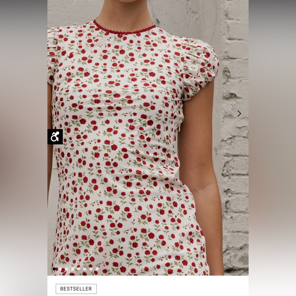 Bohme Ellianna Floral Maxi Dress in Cream Bohme dress - Picture 4 of 11